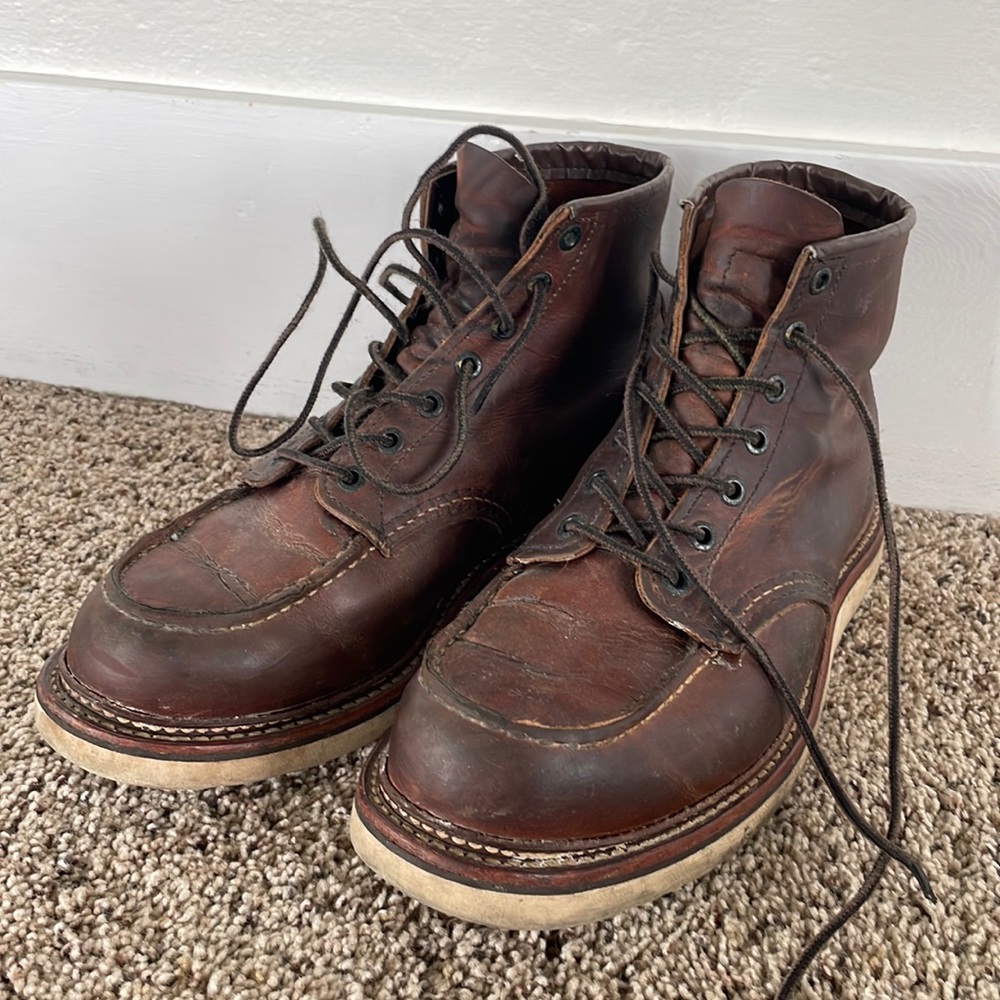 Red wing boots